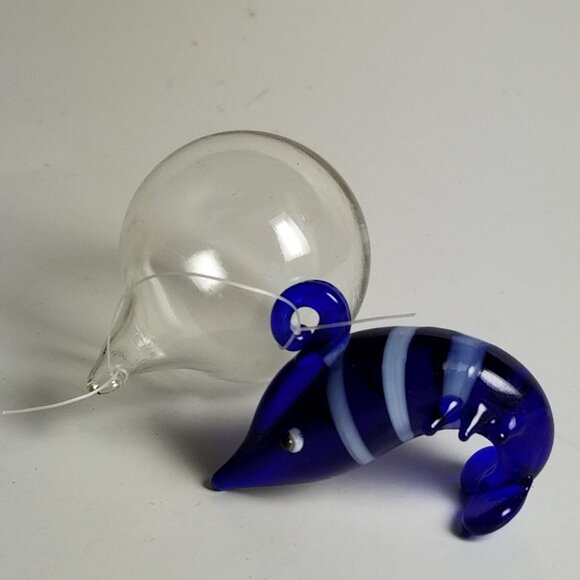 6 PCS Aquarium Floating Ornamental Fish Octopus Frog Decoration Handblown IT Set - Picture 10 of 10